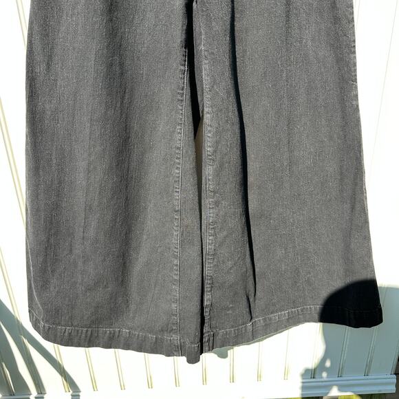 Rachel Comey Absolute Pant Wide Leg Flare Jeans Washed Black Denim Size 2 EUC - Picture 5 of 14